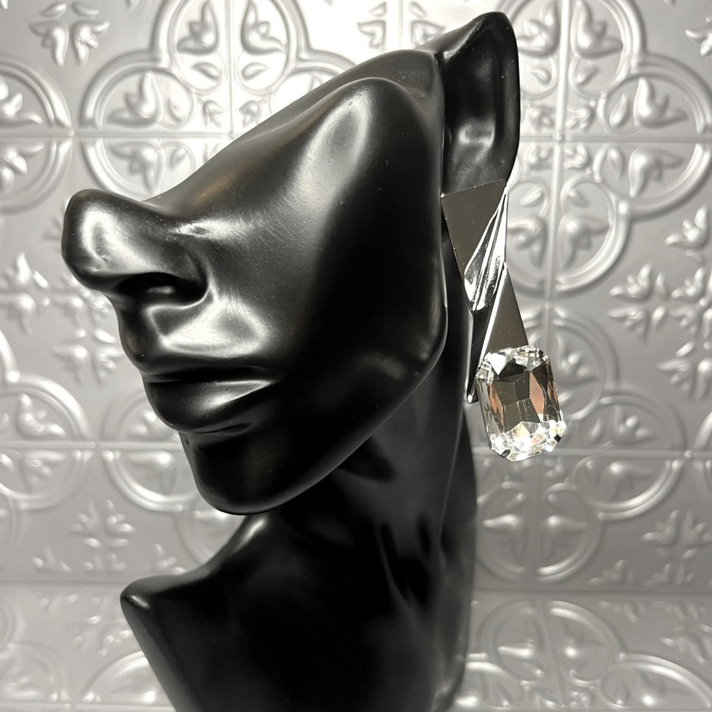 Silver Jewel Earrings for pierced ears!